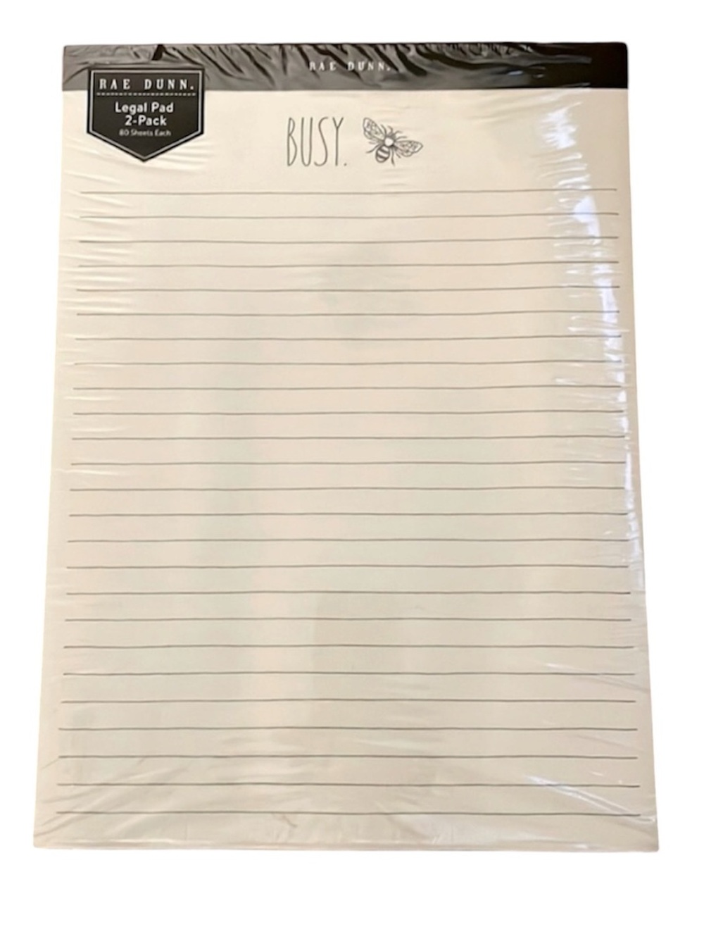 🆕 Rae Dunn BEE Legal Pad 2 Pack